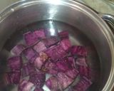 Foto langkah ke 1 dari resep Resep Dasar Candil Ubi Ungu.