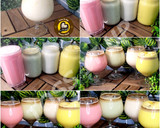 A picture of step 4 of Flavour Infused Iced Latte In Four Different Types.