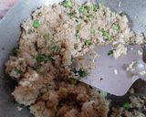 A picture of step 2 of Sautéed Peas Quinoa.