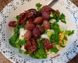 A picture of step 3 of Chickpea Salad with Capers and Tuna.