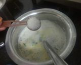 A picture of step 8 of Fafada-Kadhi with Grated Raw Papaya.