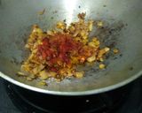 A picture of step 5 of Sarso ka Saag.