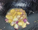 Gambar langkah 2 resipi Kacang panjang goreng taugeh.
