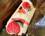 Foto langkah ke 4 dari resep Pepes Teri Nasi Basah Dan Telur.