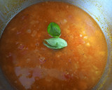 Foto del paso 4 de la receta: Crema fría de zanahoria y tomate con crujiente de garbanzos