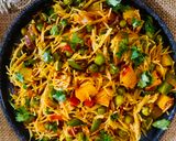 A picture of step 10 of Mixed veg masala vermicelli (namkeen sevai).