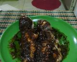 Foto langkah ke 4 dari resep Ikan kerapu panggang di teflon dengan baluran sambal kecap.