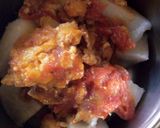 A picture of step 6 of White yam and Egg sauce.