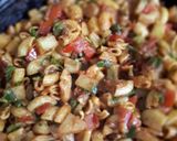 صورة لخطوة 1 من وصفة معكرونة 🍝بالخظار والطعم لذاذة 😋😋
