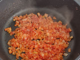 Burrito casero de carne picada y cheddar