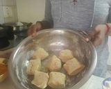 A picture of step 6 of Dhal Roti (Puri).