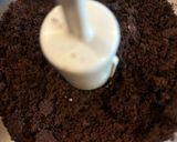 A picture of step 1 of Chocolate Fruit Roll Cake.