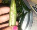 भिन्डी भरवा (bhindi bharwa recipe in Hindi) रेसिपी चरण 1 फोटो