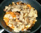 Foto del paso 3 de la receta: Fritata de setas y jamón