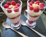 Gluténmentes, tejmentes, málnás pohárkrém recept fázis 4 fotója