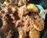 A picture of step 4 of Beef Biryani.