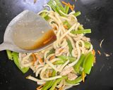 蠔油炒烏龍麵的食譜步驟8照片