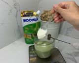 Foto langkah ke 3 dari resep Ice coconut matcha cloud.