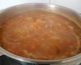 Foto del paso 3 de la receta Sopa de verduras, con jamón