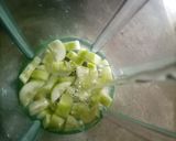 A picture of step 1 of Cucumber & Mint Cooler.