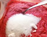 Ribizlis-meggyes túrótorta recept fázis 2 fotója