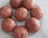 A picture of step 3 of Italian-Style Meatballs.