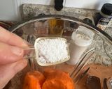 A picture of step 2 of Carrot and Oat Flat Bread.