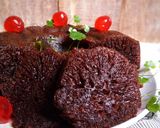 Foto langkah ke 11 dari resep Bolu Karamel / Sarang Semut 5 Telur No Mixer.