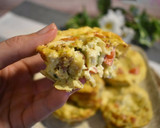 Foto del paso 5 de la receta: Muffins lowcarb con cherry, aguacate y mozzarella