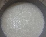 A picture of step 2 of Taro root mor kuzhambu.