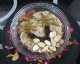 A picture of step 2 of Choco kheer.