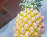 Hình bước làm 1 của món Cơm Chiên Chay Trái Thơm