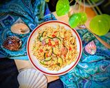 櫛瓜鮪魚檸檬意大利麵的食譜步驟5照片