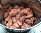 A picture of step 3 of Dates-Badam Chocolate.