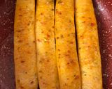 A picture of step 4 of Grilled Cheesy Chicken Sausage Egg Omelette Sandwich.