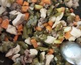 عکس مرحله 1 از دستور استنبولی با مرغ و گوشت چرخکرده