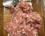 Hình bước làm 1 của món Chả băm (bún chả Hà Nội)