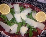 Pas rețetă Bresaola rucola și parmigiano 1 fotografie