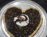A picture of step 5 of ચોકલેટ બ્રાઉની વીથ આઈસક્રીમ.