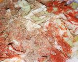 A picture of step 2 of Patta gobhi ki sabji.