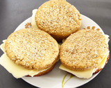 Foto del paso 6 de la receta: Tortugas con sésamo y queso de sandwiche