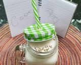 A picture of step 3 of Namkeen lassi labban #ramadankitayari.