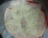 Foto del paso 1 de la receta: Pizza hawaiana con papaya y piña