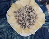 عکس مرحله 1 از دستور سالاد مرغ و قارچ