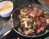 Foto del paso 5 de la receta: Migas cuadradas con tomate