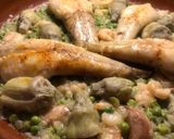 Foto del paso 4 de la receta: Colitas de rape al microondas (con verduras congeladas)