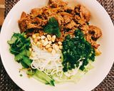 Hình bước làm 7 của món Bún Bò Xào (Angus beef noodle salad)