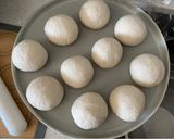 A picture of step 12 of Chinese steamed vegetable buns.