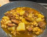Pásztortarhonya kolbásszal és szalonnával recept fázis 5 fotója