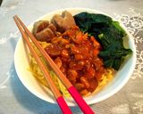 Foto langkah ke 7 dari resep Mie ayam jamur.